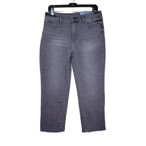Talbots Flawless Gray Slim Cropped Jeans Sz 10P
